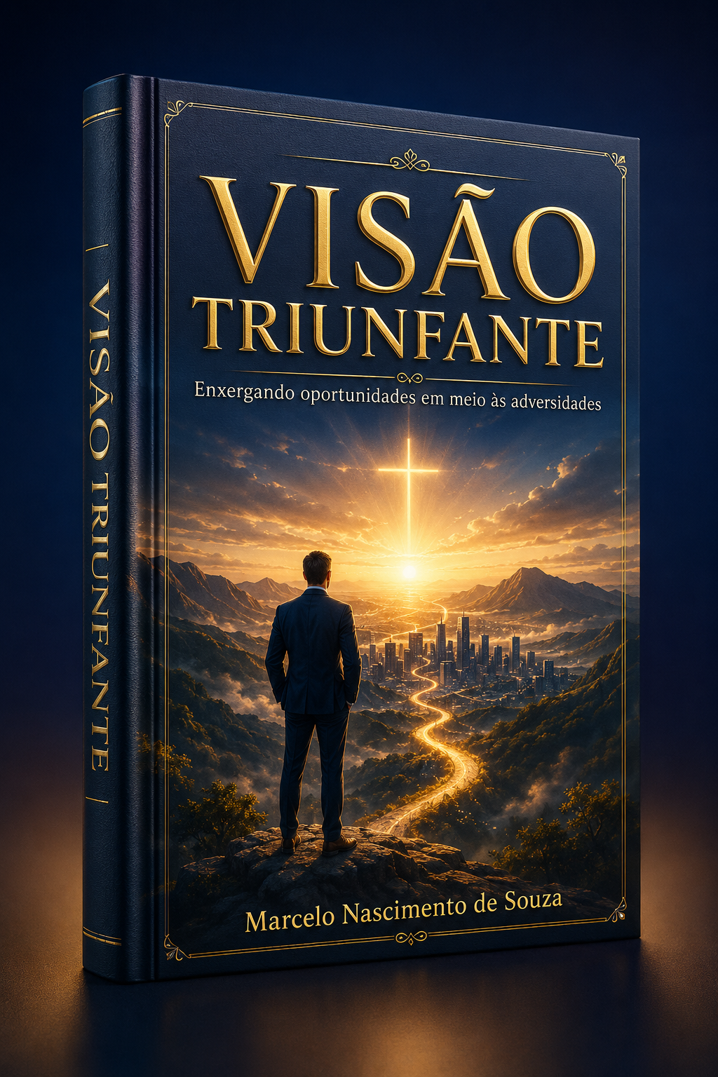Capa do livro Visão Triunfante, de Marcelo Nascimento de Souza