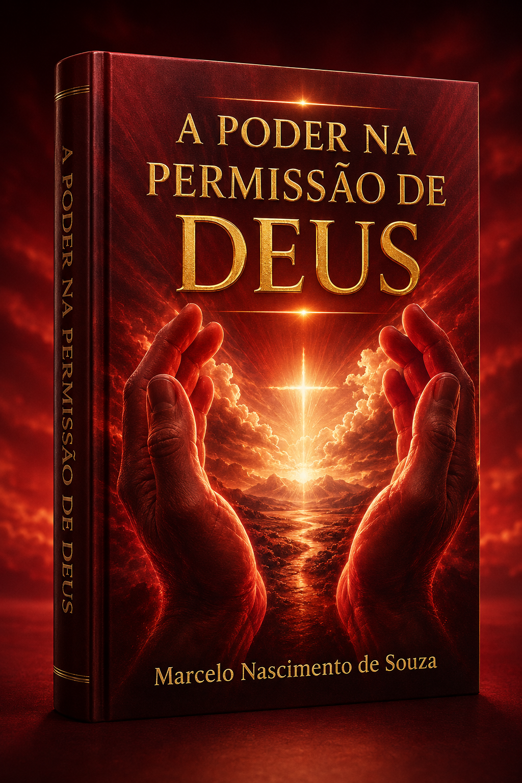 Capa do livro A Poder na Permissão de Deus, de Marcelo Nascimento de Souza